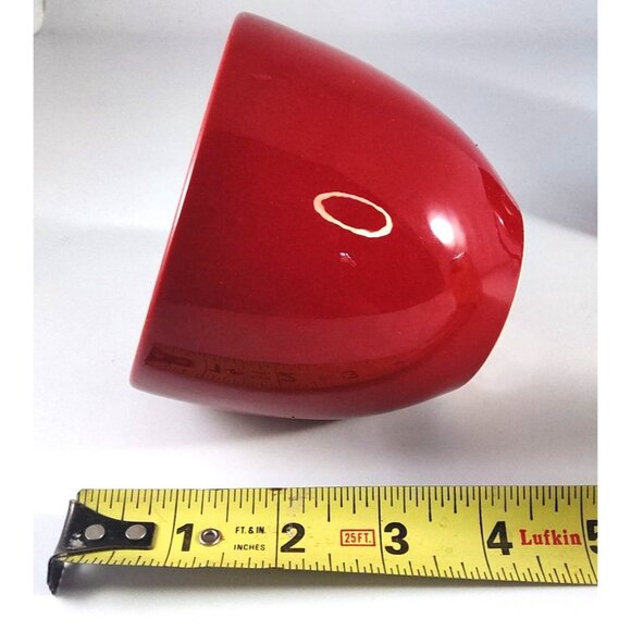 Waechtersbach Germany Red Ceramic Coffee Mugs-Set of 2 - Picture 9 of 10